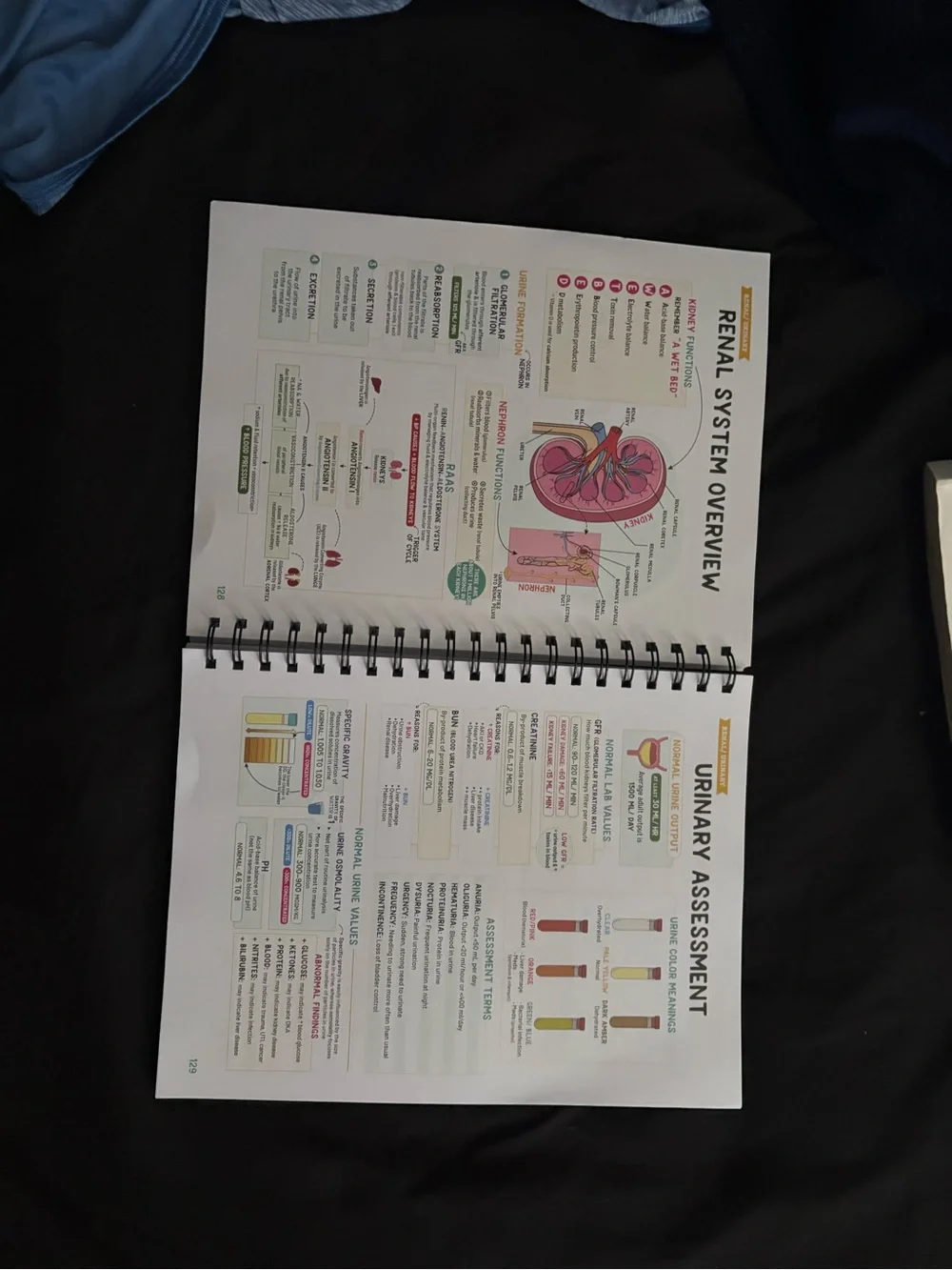 Nursing School Success Bundle Spiral Notebook - Teal